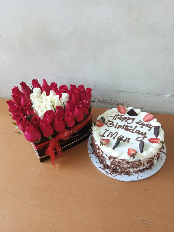 CAKE & HEART BOX