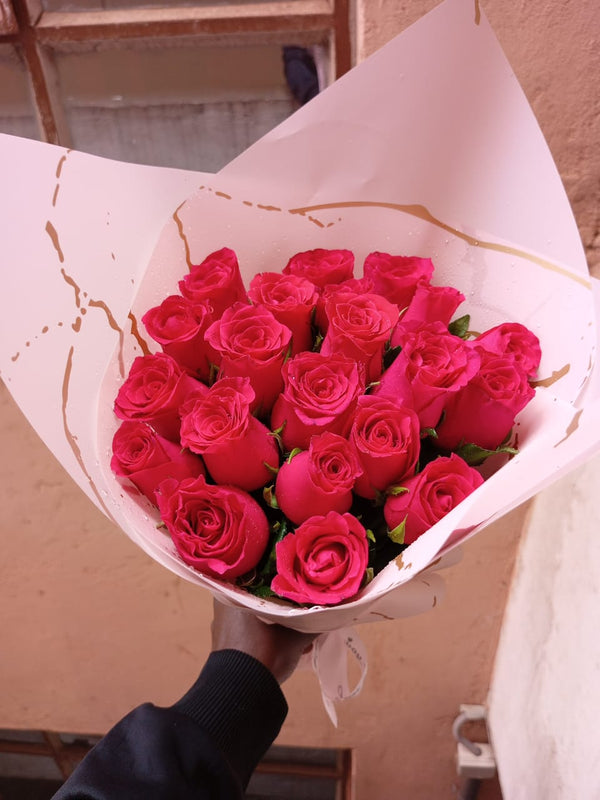 HOT PINK ROSES
